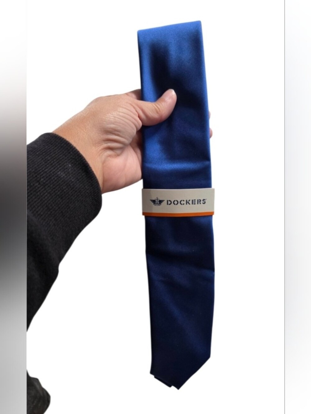 Dockers Satin Deep Blue Men's Tie